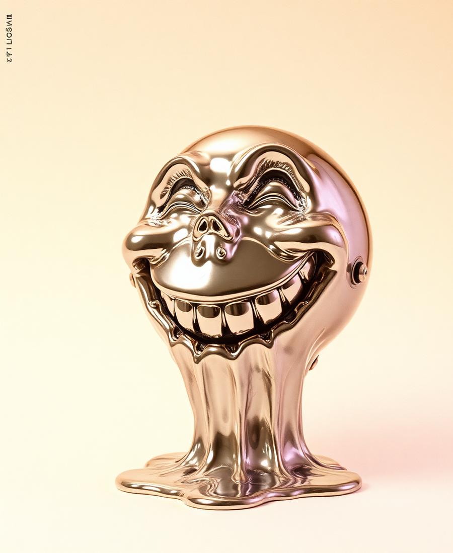 Melted Mascot concept art for Goo Soda